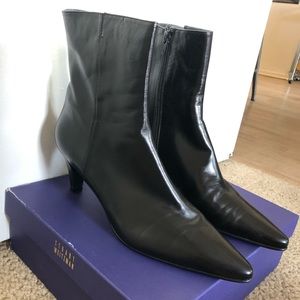 Stuart Weitzman leather mid-calf boots